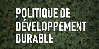 Image politique de développement durable