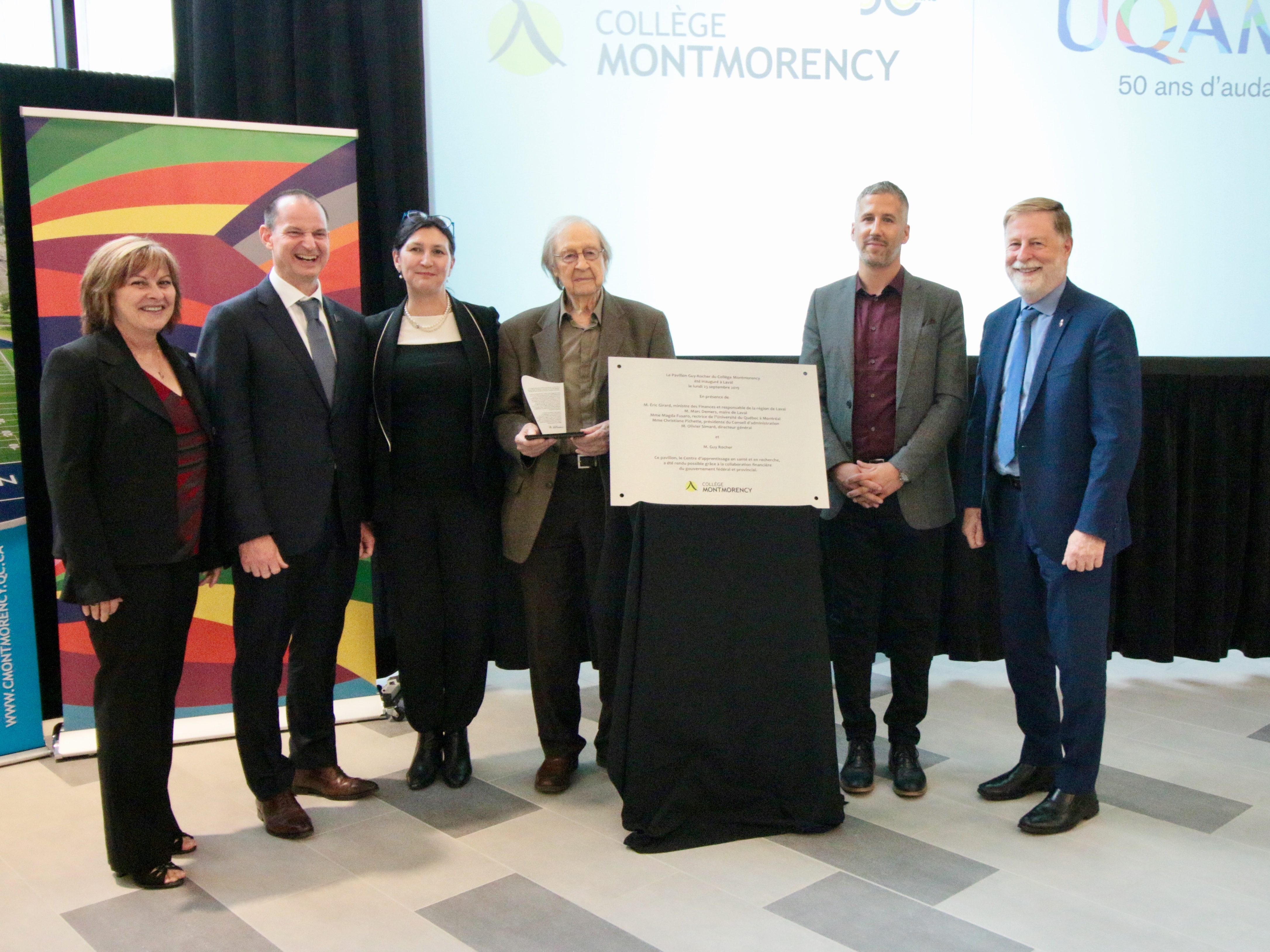 Le College Inaugure Le Nouveau Pavillon Guy Rocher College Montmorency