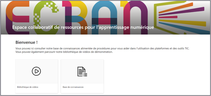 Base de connaissances pour les membres du personnel