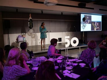 Photo prise lors des 50 ans du programme de soins infirmiers