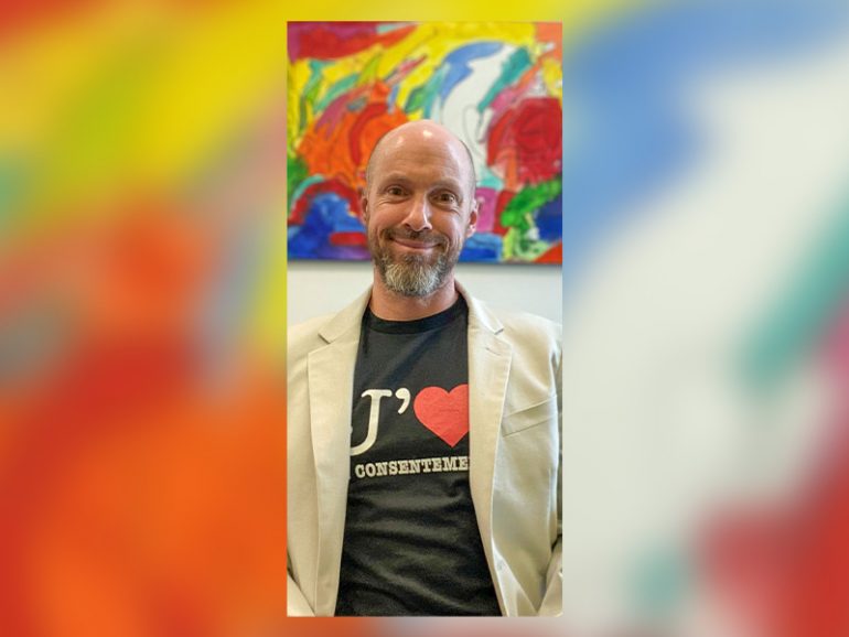 Photo de Frédérick Lapointe, sexologue au Centre de prévention et d’intervention du Collège Montmorency
