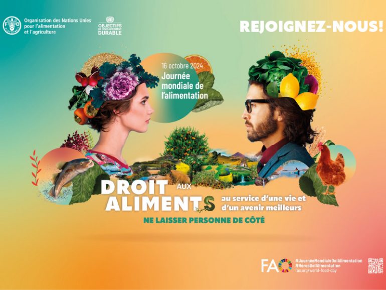 Visuel de la journée mondiale de l'alimentation