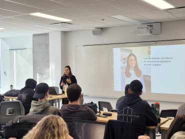 Camille Asselin conférence sur le design universel