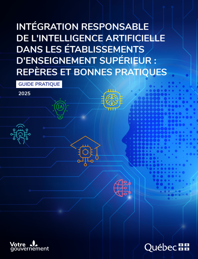 Intégration responsable de l'intelligence artificielle dans les établissements d'enseignement supérieur : repères et bonnes pratiques